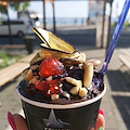 A Maiori un gelato al gusto di melanzane al cioccolato