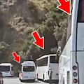 A Positano carreggiate "ostaggio" dei bus turistici 