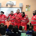 A scuola di sicurezza, alunni di Minori a lezione di protezione civile [FOTO]