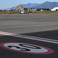 Aeroporto “Salerno Costa D’Amalfi”, completato tappetino stradale in prossimità dello scalo