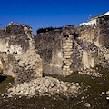 Agli scavi di Pompei crolla un muro nei pressi della Casa del Citarista