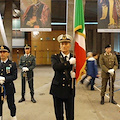 Al 59° Pellegrinaggio Internazionale Militare di Lourdes il Maresciallo GdF Alfonso Proto di Atrani scorta bandiera