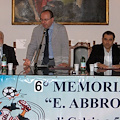 Al via il VI Memorial "Eugenio Abbro"