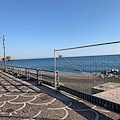 Al via lavori di dragaggio, vietato l'accesso alla spiaggia di Maiori /FOTO