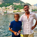 Alain Prost sbarca ad Amalfi: l'ex pilota di F1 non passa inosservato 