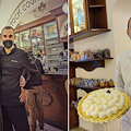 Alessandro Preziosi ad Amalfi fa tappa nella storica Pasticceria Pansa /foto