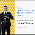 Amalfi Coast Cocktail Week: Ciro Savarese e il team del Villa Franca presentano "Lemon Villadrop"