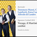 Amalfi Coast Cocktail Week: Tommaso Mansi e il team del Belmond Hotel Caruso presentano "Voyage, il Martini Senza Confini"