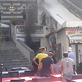 Amalfi: fuoco in una gelateria, principio d'incendio domato in tempo [FOTO-VIDEO]