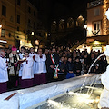 Amalfi: inaugurata la fontana restaurata di Sant'Andrea nella piazza del Duomo [FOTO]