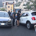 Amalfi: incidente stradale a Vettica, coinvolte tre auto. Traffico in tilt [FOTO]