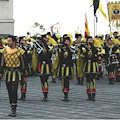 Archibugieri Trombonieri di Cava per il corteo storico di Sermoneta