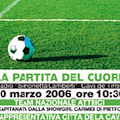 Artiste in campo per la "Partita del cuore"