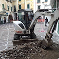 Atrani, al via lavori di restyling della piazzetta e di via dei Dogi /FOTO