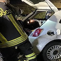 Auto contro albero, 38enne in prognosi riservata a Napoli