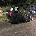 Auto si ribalta a Maiori, 20enne di Minori in ospedale [FOTO]