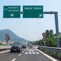 Autostrada A3: ancora una chiusura notturna sul tratto Cava de' Tirreni - Salerno