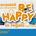 "Be Happy"! Con Techmania più spendi e più guadagni