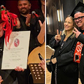 Benevento, Gigi D'Alessio riceve la Laurea Honoris Causa: «La dedico ai giovani musicisti, non mollate mai!»