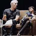 Biagio Izzo e Rocio Morales impegnati a donare sorrisi... non solo al teatro