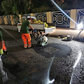 Bomba d'acqua su Sorrento, ripristinata la normale circolazione veicolare 