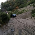 Bombe d’acqua nella notte sulla Costiera: solito smottamento sulla Ravello-Chiunzi. Strada non percorribile [FOTO]