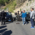 Brutto incidente a Capo d'Orso, traffico a senso alternato /FOTO