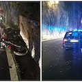 Brutto incidente nella notte ad Amalfi: frontale tra auto e moto, giovane di Conca in ospedale [FOTO]