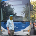 Bus Sita in avaria a Tramonti, traffico in tilt [FOTO]