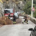 Caduta di rami sulla Statale Amalfitana a Maiori: prontamente rimosso il pericolo