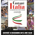 "Cantami Italia": 14 dicembre a Cava il libro di Federico Militello