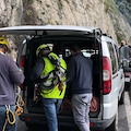 Castiglione-Atrani, strada resta chiusa. Domani si vedrà