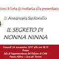 Cava, 24 novembre presentazione libri "Esperienze di vuoto" e "Il Segreto di Nonna Nina"