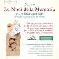 Cava de' Tirreni, 11-12 novembre l'iniziativa "Le noci della Memoria"