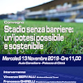 Cava de' Tirreni, 13 novembre il convegno "Stadio senza barriere"