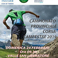 Cava de' Tirreni, 24 febbraio corsa campestre sulla Valle San Liberatore 