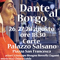 Cava de' Tirreni: 26-28 agosto al via 'Dante al borgo' , rappresentazione teatrale sulla Commedia dantesca