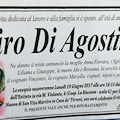 Cava de'Tirreni, addio a Ciro Di Agostino. Oggi i funerali