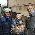 Cava de' Tirreni: cane intrappolato nel torrente salvato dalla Polizia Locale 