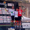 Cava de' Tirreni, il ciclista Antonio Borrelli sul podio al campionato mondiale UCI