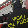 Cava de' Tirreni, incendio in abitazione: paura in località Pianesi 