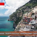 Che spiagge avremo in Costa d'Amalfi questa estate? Il servizio di Dritto e rovescio su Rete 4 