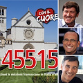  “Con il cuore”: Gianni Morandi e Carlo Conti ad Assisi con i Frati per poveri italiani 