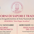 Concorso Enogastronomico “Profumi e sapori della tradizione enogastronomica salernitana": il 12 e 13 novembre a Capaccio Paestum 