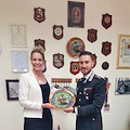 Console australiano in visita alla Compagnia Carabinieri di Amalfi