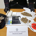 Costa d'Amalfi: trovato con la marijuana negli slip, arrestato 23enne di Agerola [FOTO]