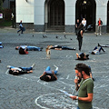 "Curiamo l'ospedale", flash mob in Piazza Abbro ed a Palazzo