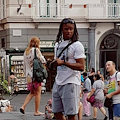 Edgar Davids turista ad Amalfi: ex Juve non passa inosservato