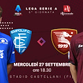 Empoli-Salernitana, le probabili formazioni 