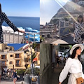 "Fall in Positano": la fashion blogger Alessia Sica sfila tra gli angoli più belli della “città verticale”